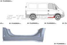 Порог (правый) под переднюю дверь, в сборе, заводской штамп