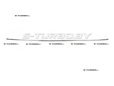 Молдинг заднего бампера (центральный) хром