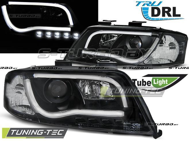 Передние фары TUBE LIGHTS TRU DRL BLACK