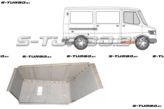 Ступень передней двери (правой) нижняя + верхняя часть, без нижнего крепления, заводской штамп