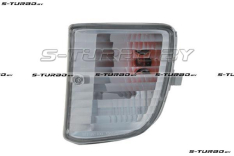 Указатель поворота в бампер (левый) белый