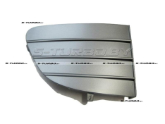 Решетка в бампер (правая) грунтованная, без отв. под противотуманку