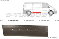 Дверь боковая сдвижная (правая) наружная часть, 23 см, заводской штамп