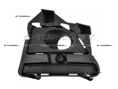 Решетка в бампер (левая) с отв. под противотуманку, 2013-2014