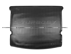 Коврик в багажник модельный полиуретановый, сложенный 3-й ряд