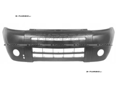 Бампер передний (грунтованный) с отв. под противотуманки
