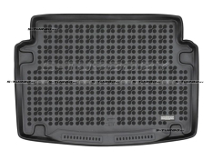 Коврик в багажник модельный полиуретановый, 7 мест