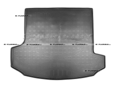 Коврик в багажник модельный полиуретановый, 7 мест, сложенный 3-й ряд