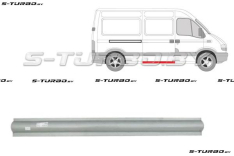 Порог (правый) под боковой сдвижной двери, 120 см длина, заводской штамп