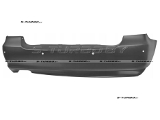 Бампер задний (грунтованный) с отв. под парктроники, кроме 335i / 335d