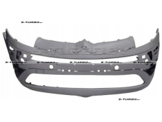 Бампер передний (грунтованный) без отв. под омыватели, без отв. под парктроники, 2007-2010