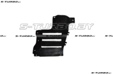 Защита двигателя боковая левая (пластик) с прорезями, бензин