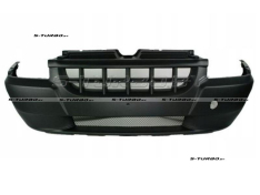 Бампер передний (черный) с решеткой