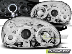 Передние фары ANGEL EYES CHROME