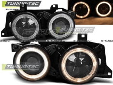 Передние фары ANGEL EYES BLACK