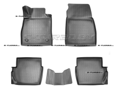 Коврики модельные полиуретановые в салон (высокий борт)