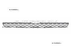 Решетка в бампер (центральная) верхняя