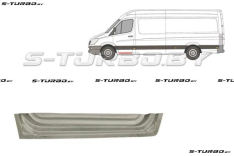 Дверь передняя (левая) внутренняя часть, заводской штамп