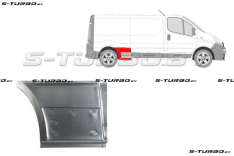 Крыло заднее (правое) передняя часть (до колеса) длинная база, заводской штамп