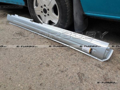 Порог (правый) полный профиль, заводской штамп