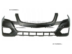 Бампер передний (грунтованный) с отв. под омыватели, с отв. под парктроники