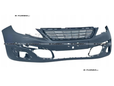 Бампер передний (грунтованный) без отв. под омыватели, без отв. под парктроники