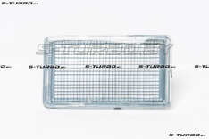 Обманка в бампер одиночная (правая) белая