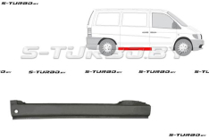 Порог (правый) под боковой сдвижной двери, заводской штамп