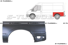 Крыло заднее (левое) средняя база, 75 см, заводской штамп