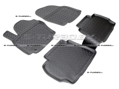 Коврики модельные полиуретановые в салон (высокий борт)