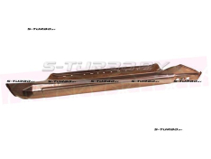 Порог (левый) полный профиль, заводской штамп