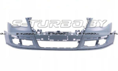 Бампер передний (грунтованный) без отв. под омыватели, без отв. под парктроники
