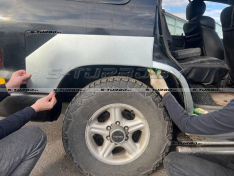 Арка задняя (правая) из 2-ух частей, ремкомплект