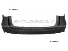 Бампер задний (грунтованный) с отв. под парктроники, верхняя часть