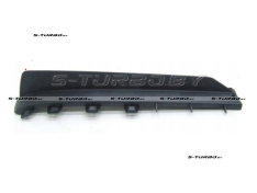 Спойлер переднего бампера (левый) текстурный