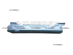 Порог (левый) под переднюю дверь, полный профиль, заводской штамп