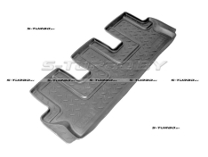 Коврики модельные полиуретановые в салон (высокий борт), 3-ий ряд