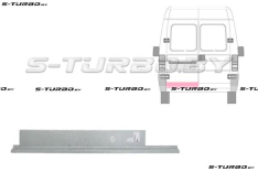 Дверь задняя (левая) распашная, внутренняя часть, 15 см высота, заводской штамп