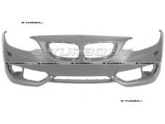 Бампер передний (грунтованный) с отв. под омыватели, с отв. под парктроники