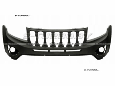 Бампер передний (черный) верхняя часть