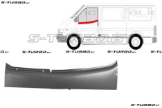 Дверь передняя (левая) наружная часть, вставка под стеклом, заводской штамп