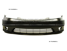 Бампер передний (черный) с отв. под противотуманки, se-model, usa-type