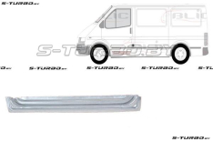 Дверь передняя (левая) внутренняя часть, 10 см, заводской штамп