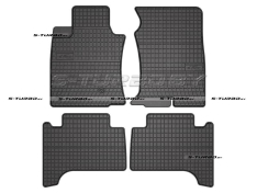 Коврики модельные резиновые в салон (низкий борт)