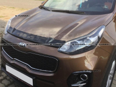 Дефлектор капота, короткий