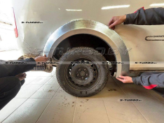 Арка задняя (правая) 2 дв (короткая / длинная база) ремкомплект