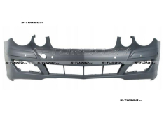 Бампер передний (грунтованный) без отв. под омыватели, с отв. под парктроники, для версии CLASSIC
