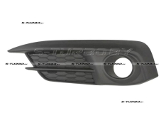 Решетка в бампер (левая) c отв. под противотуманку