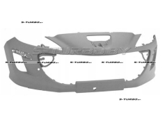Бампер передний (грунтованный) без отв. под омыватели, с отв. под парктроники