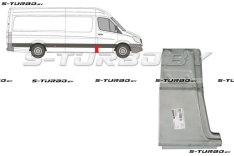 Центральная стойка (правая) нижняя часть, заводской штамп